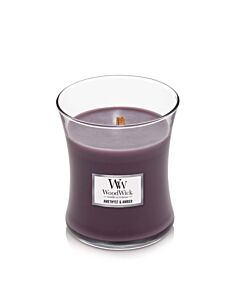 WoodWick Amethyst & Amber - Medium Jar